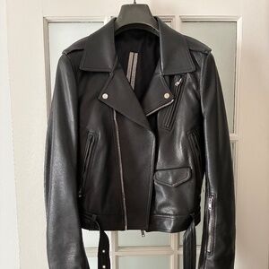 Rick Owens Luke leather stooges 46